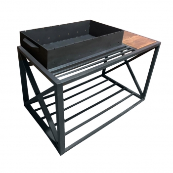 Мангал "Kalle" с жаровней и столом